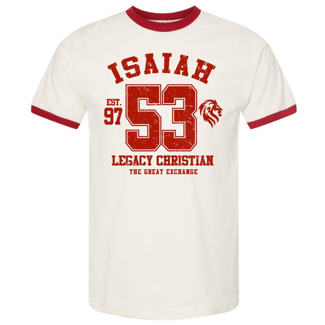 Legacy Varsity Tee / Isaiah 53
