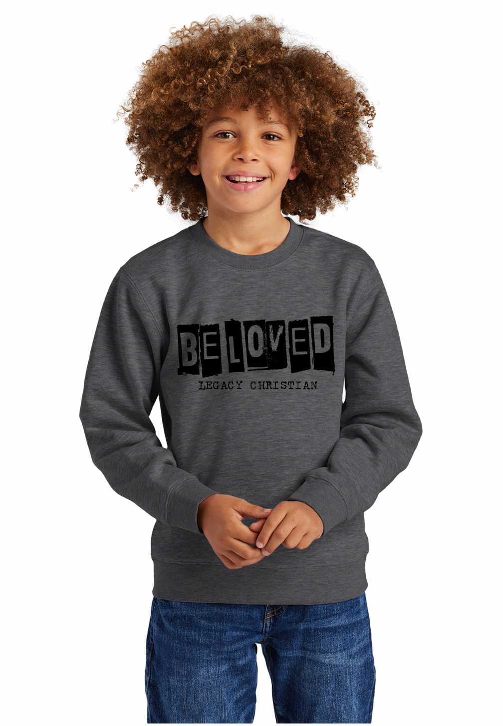 BeLOVED Legacy Crewneck SWEATSHIRT YOUTH