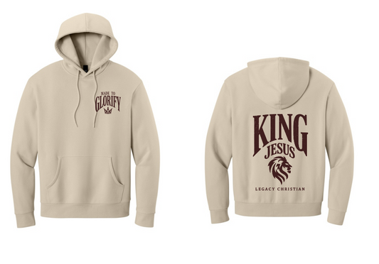 Glorify King Jesus  Hoodie