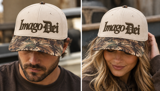 Imago Dei Hat  (Camo/Cream)