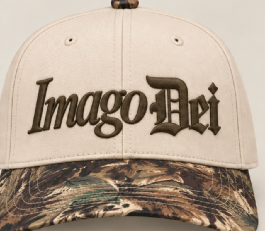 Imago Dei Hat  (Camo/Cream)