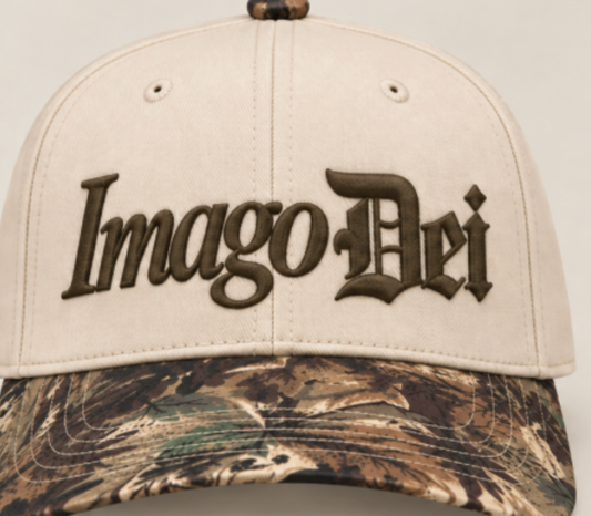 Imago Dei Hat  (Camo/Cream)