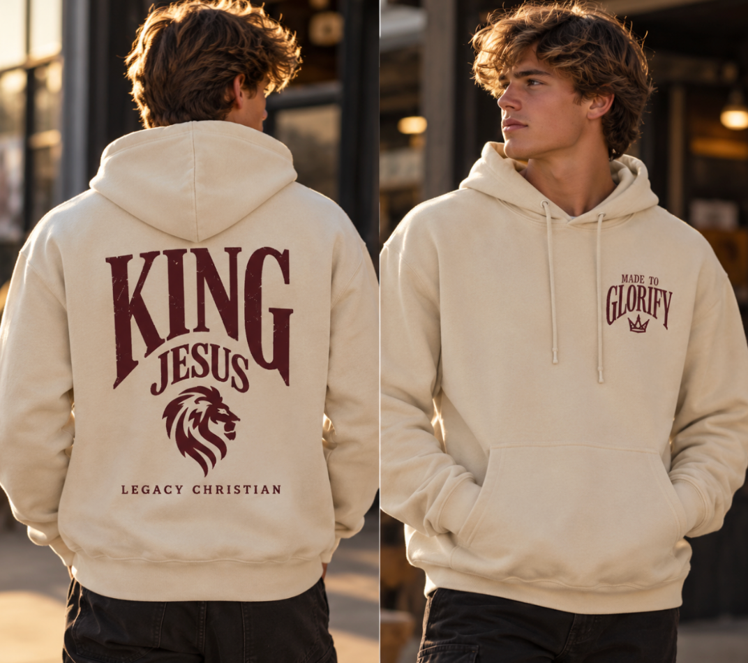 Glorify King Jesus  Hoodie
