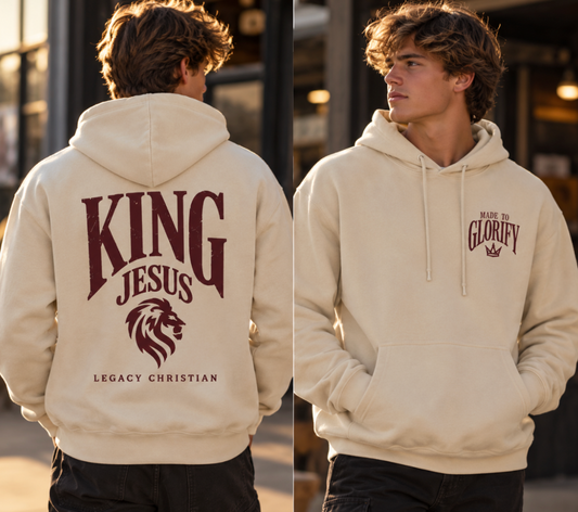 Glorify King Jesus  Hoodie