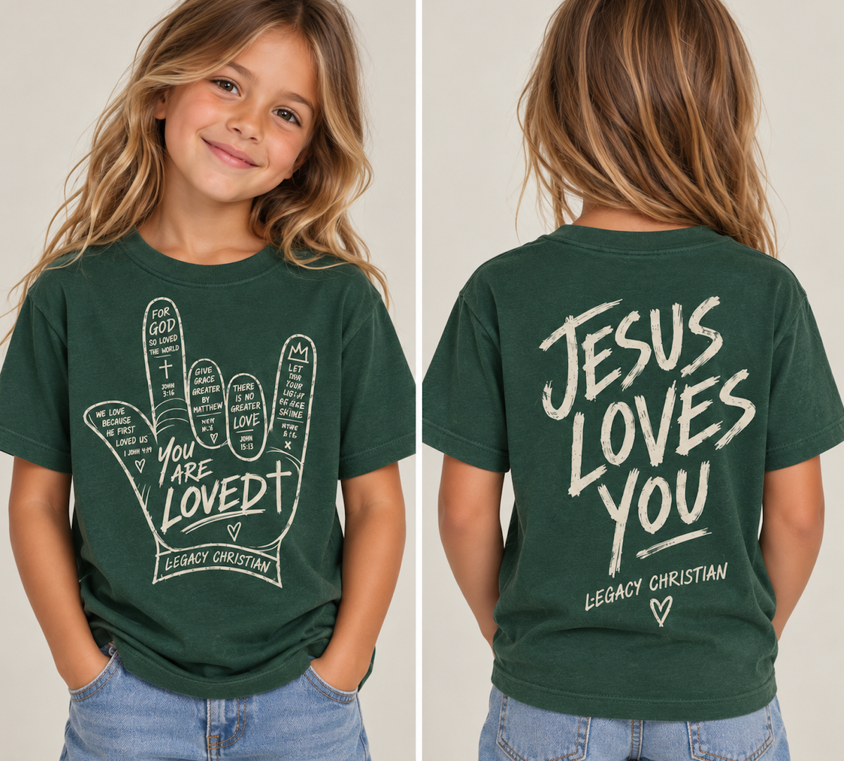 You are Loved Tee YOUTH