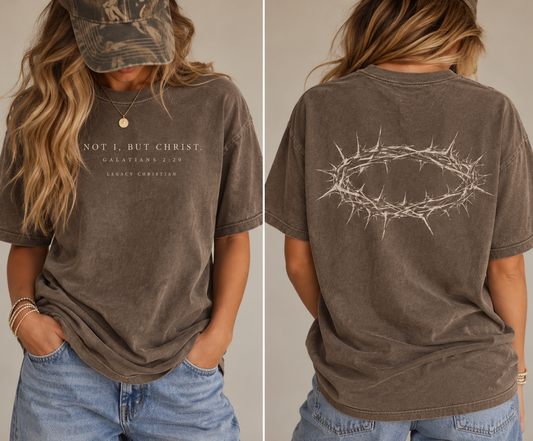 Not I, But Christ Tee