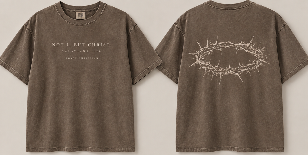 Not I, But Christ Tee